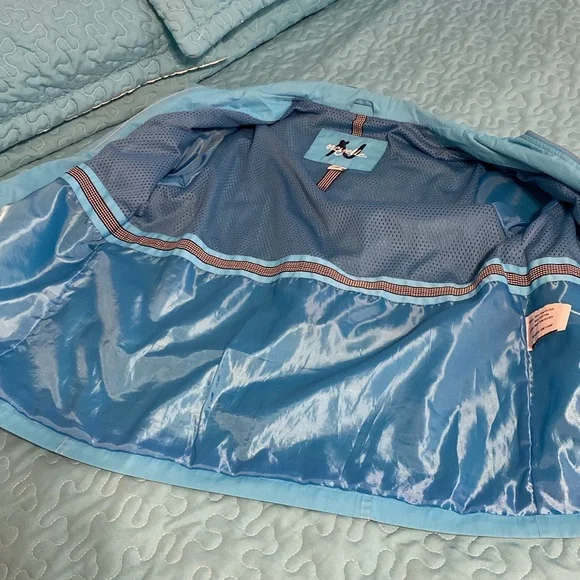 Neyelle lightweight jacket size medium in new like condition.  Easter egg blue - Picture 4 of 4